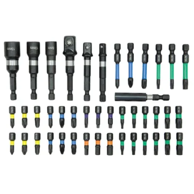 Jefferson 43 Piece Impact Screwdriver Bit Set 7 jefferson 43pc impact screwdriver bit set 4