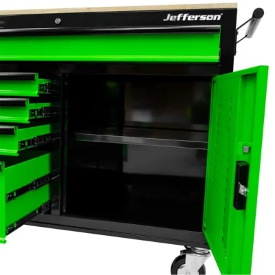 jefferson 5 drawer professional work station jeftb46 5ws 6