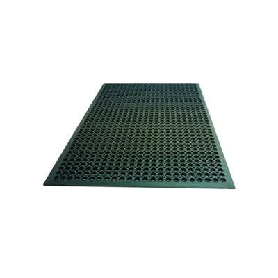 Jefferson Anti-Fatigue Rubber Mat Black (914x610x12mm)