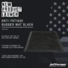 jefferson anti fatigue rubber mat black 914x610x12mm jefmatanbk02 3