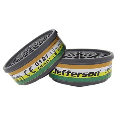 Jefferson ABEK1 Half Mask Cartridges (Pair) - Category III Respiratory Protection