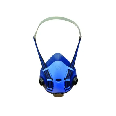 Jefferson Half Mask (No Filters) - Adjustable Straps & Smooth Respiration Valves
