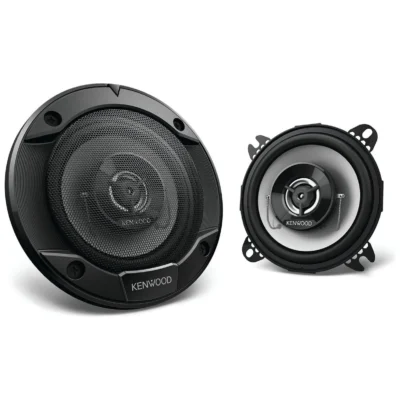 Kenwood 10cm Flush Mount Speaker - 220W 2-Way Speaker System with Grill