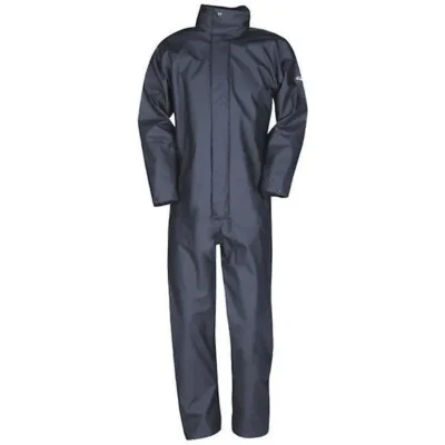 Montreal Navy Flexothane Spray Overalls - Large