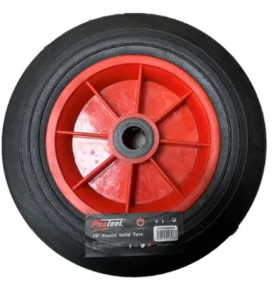 Protool 250mm Solid Rubber Wheel, 20mm Bore (P10)