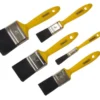 Stanley Tools Hobby Paint Brush Set of 5 (12, 25, 37, 50 & 62mm) - STA029592