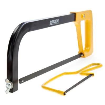 XTrade X0900021 Hacksaw Twinpack - 12" & 6" Hacksaws with Carbon Steel Blades