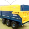 britains 132 scale kane tri axle silage trailer durable halfpipe silage model trailer 5