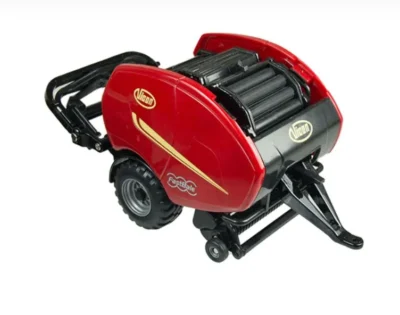 britains vicon fastbale non stop bale wrapper model 132 scale die cast farm baler 3