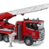 Bruder Scania Super 560R Fire Engine Toy | Ladder, Water Pump, Light & Sound 9 csmf03591475507f6bfa