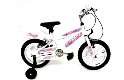 IGNITE Cosmic 12" Wheel Girls Bike - White | Fun & Stylish Bicycle