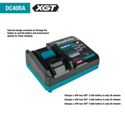 makita 40v max xgt rapid optimum charger dc40ra 1 1