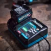 Makita 40V max XGT Rapid Optimum Charger | Fast Charging & Smart Technology 8 makita 40v max xgt rapid optimum charger dc40ra 4