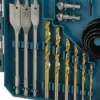 Makita P-90641 75 Piece Drill Bit and Saw Set | Comprehensive Set with Titanium Coated Drill Bits 6 makita p 90641 75 piece drill bit and saw set 5