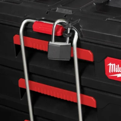 Milwaukee PACKOUT 3-Drawer Tool Box – Heavy-Duty Modular Storage System with 22 Kg Capacity 11 milwaukee packout 3 drawer tool box 5
