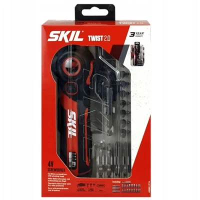 skil 4v sd1e2714ga cordless swivel head screwdriver 1