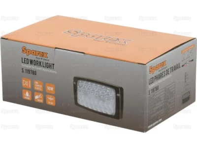 sparex led work light 5400 lumens ip69k 10 30v 5