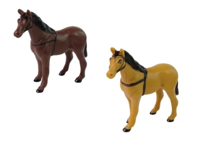 2 play die cast mitsubishi with horse box 2 horses v01 1516 2