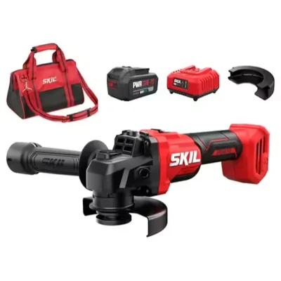 Skil 20V Brushless Angle Grinder Kit – 115mm, Cordless with SoftStart & 4.0Ah Battery