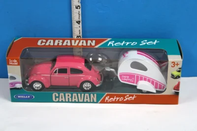 welly pink vw beetle with caravan 3 scaled