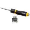 XTrade 12 Piece Ratchet Screwdriver Set – Dual-Grip Design with S2 Bits and Sockets 11 xtr x0900219 7