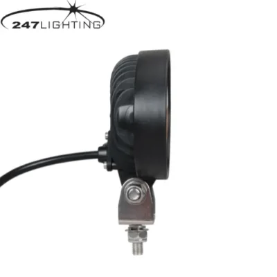 247 2.7 led mini round work lamp 750 lumens 9w ip67 rated flood beam ca 5734 2