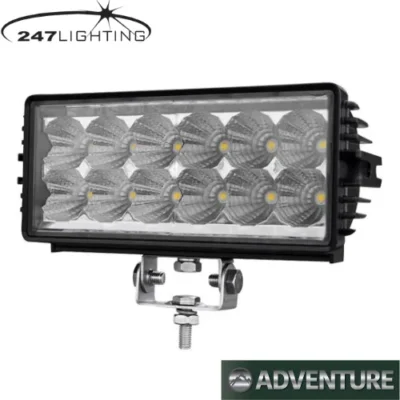 247 7.8" Adventure Work Lamp Bar | 2700 Lumens, IP67 Rated Flood Beam - CA 6114