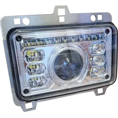 LED Global 102 Watt LED High & Low Beam Headlight with DRL Tractor Light