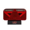 led global rectangular combination tail light with triangle 2