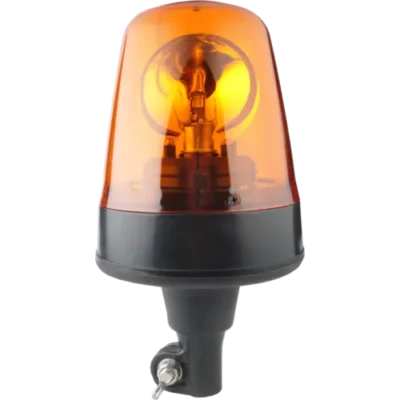 LED Global LG713 Bulb Pole Mount Beacon Fast Spinning
