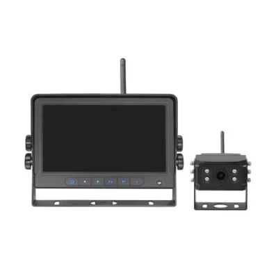 7" AHD Rear View Wireless Camera System – 1080p Night Vision with 4-Channel Monitor