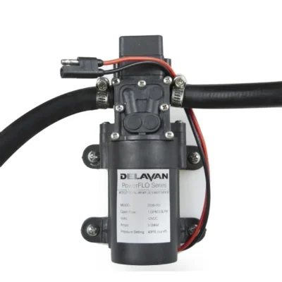 genfitt g18657 60l atv spot sprayer – 12v dc pump hand lance hose 3