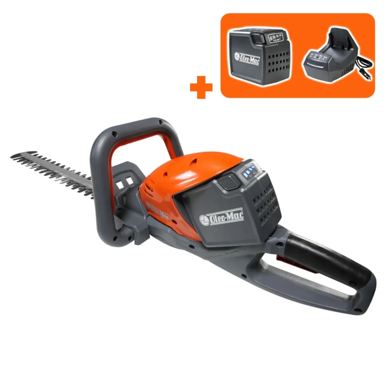 oleo mac cordless hedgetrimmer hci45kit5ah 1