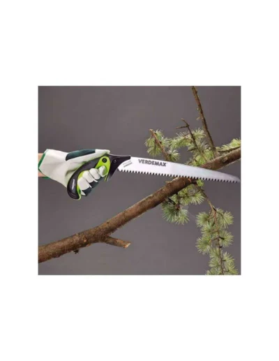verdemax professional fixed handsaw – 24cm blade sharp durable 7