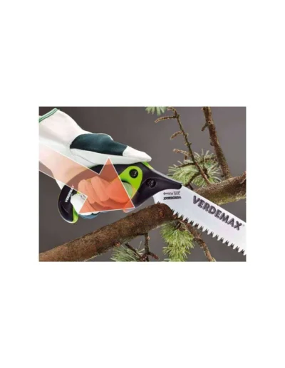 verdemax professional fixed handsaw – 24cm blade sharp durable 9