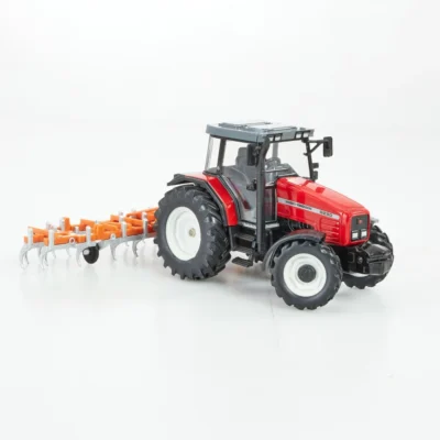 Alternative view of Britains Massey Ferguson 6290 Heritage Tractor & Cultivator Playset – 1:32 Scale