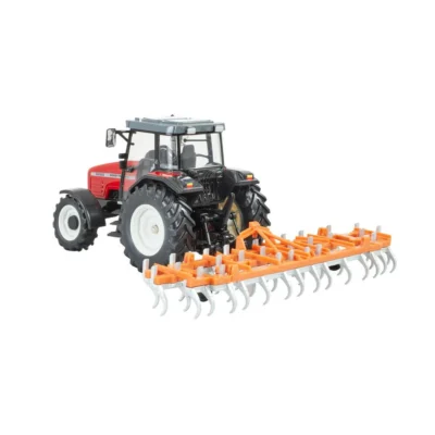 britains 43335 massey ferguson 6290 tractor cultivator playset 4