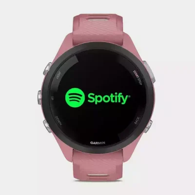 garmin forerunner 265s gps watch – pink case silicone band 41