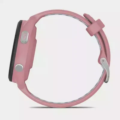 garmin forerunner 265s gps watch – pink case silicone band 61