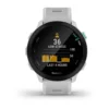 garmin forerunner 55 gps smartwatch white 1