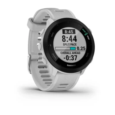garmin forerunner 55 gps smartwatch white 2 1