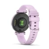 garmin lily 2 smartwatch – metallic lilac bezel lilac silicone band 5