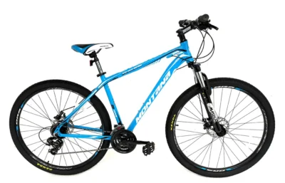 Montana DRA 29R Mountain Bike 19" Frame Blue/White – Shimano 24-Speed with Disc Brakes