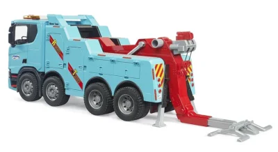 Bruder Scania Super 560R Recovery Truck with Light & Sound - Tow Truck with Working Winch 7 bruder scania super 560r recovery truck 3