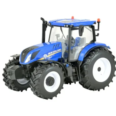 Alternative view of Britains 43268 New Holland T6 Tractor with Trailer Play Set – 1:32 Scale Farm Toy