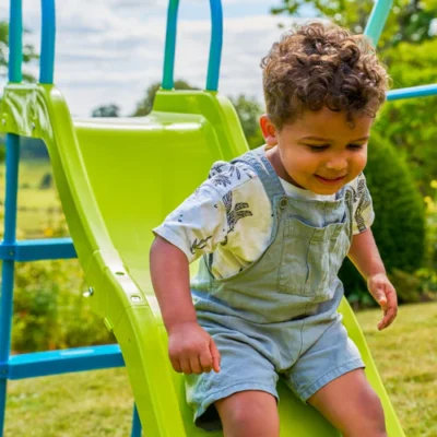 tp metal swing slide glide – multi activity outdoor set with 6ft slide 545 8