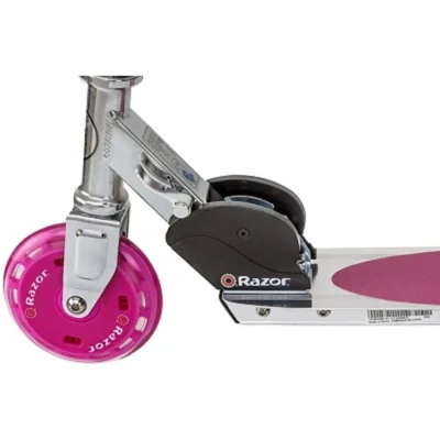 razor a125 pink kids scooter – gs certified with folding design 3