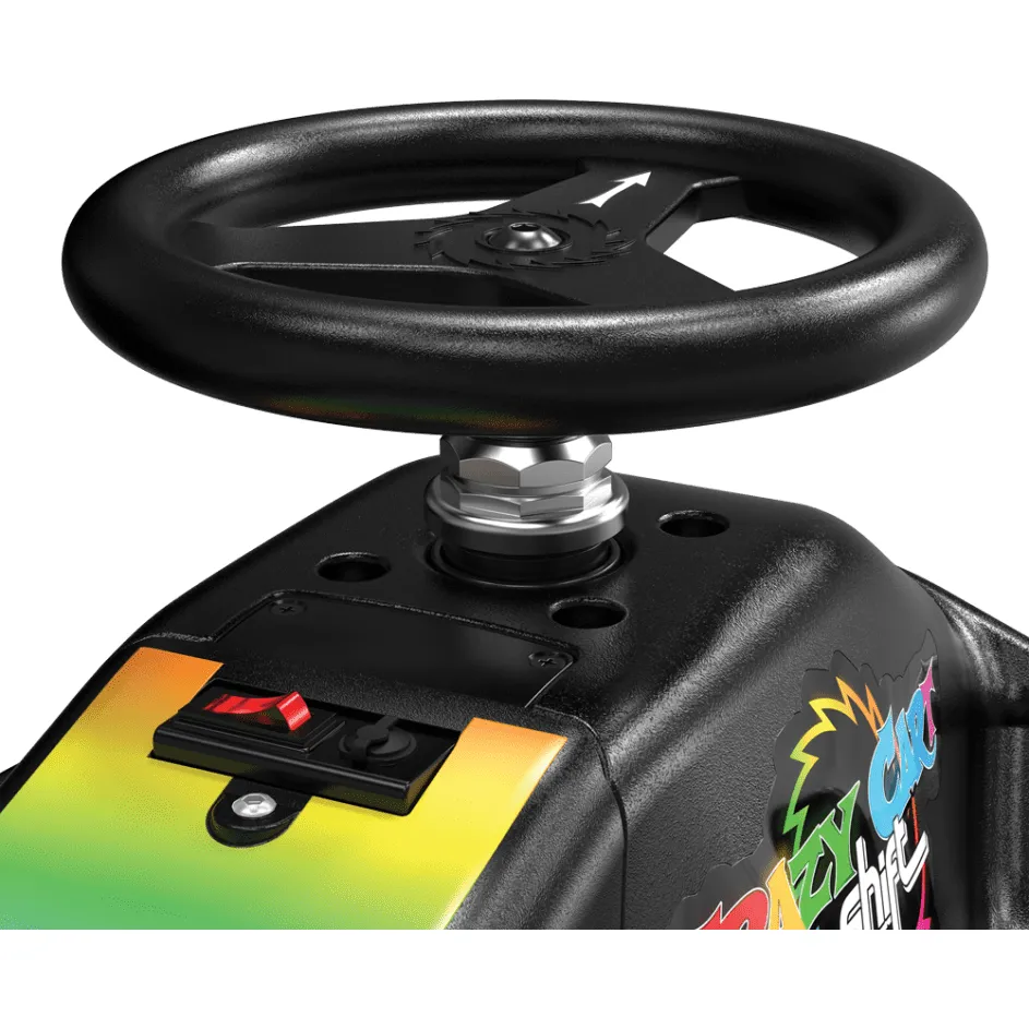 Razor Crazy Cart Shift Lightshow – Kids Drifting Go Kart with LED Lights & Speed Control 14 Razor Crazy Cart Shift Lightshow – Kids Drifting Go Kart with LED Lights & Speed Control - Image 14