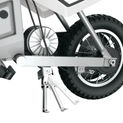 razor mx400 electric motocross dirt bike for teens – white 11