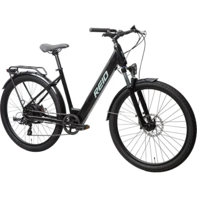 Alternative view of REID Quest 1.0 Electric City Bike Black 42cm (Large) – 250W Motor, 42cm Large Frame, Hydraulic Brakes